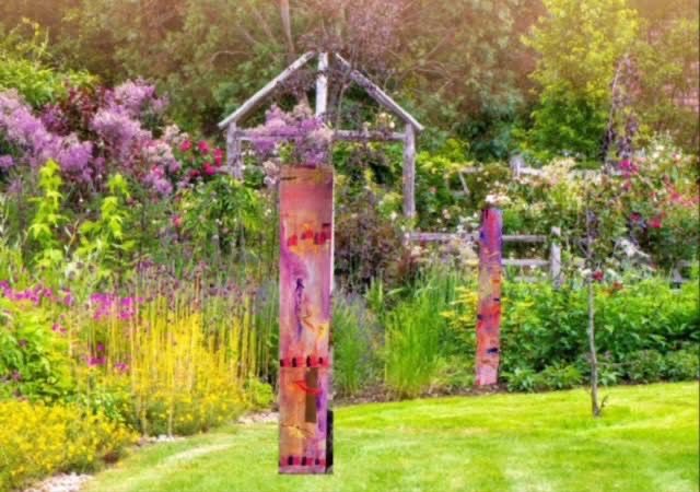 Sunset Garden Art